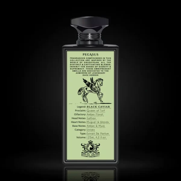 black caviar perfume bottle